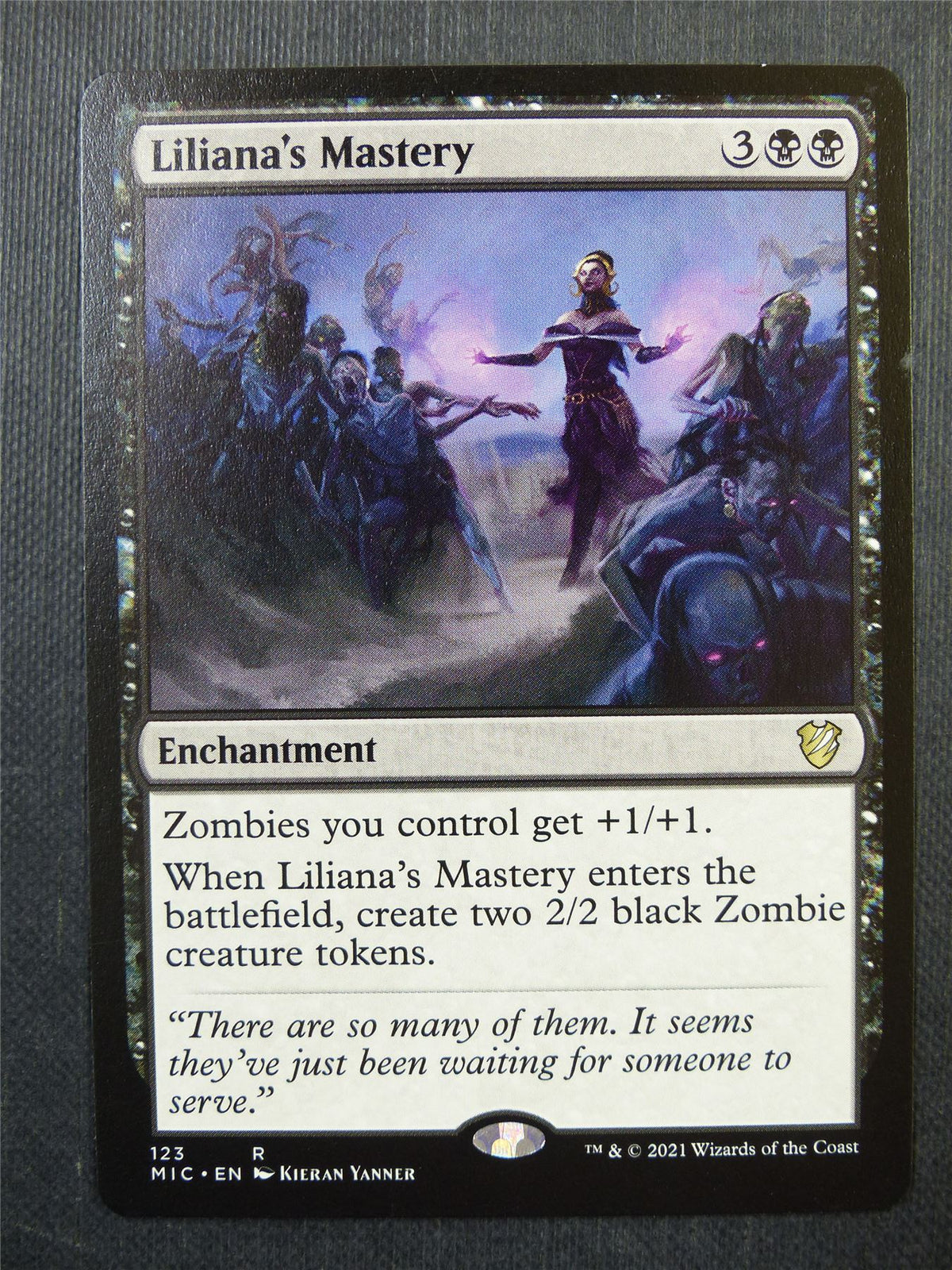 Liliana's Mastery - Mtg Card #3UG
