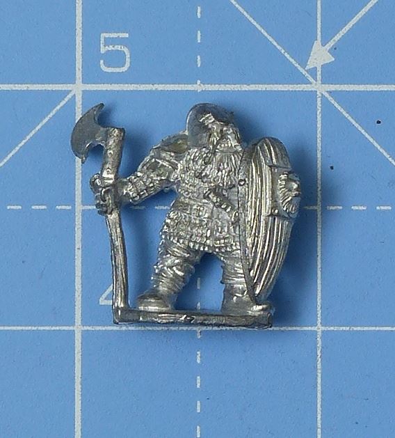 Pre-Slotta Classic Metal Dwarf - Dwarves - Warhammer Old World #2X9