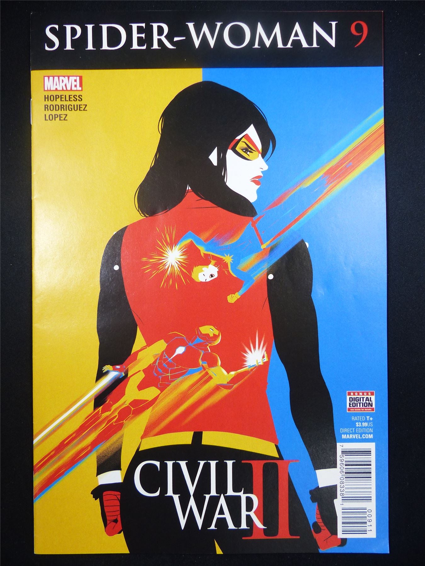 SPIDER-WOMAN #9 - Civil War 2 - Marvel Comic #GN