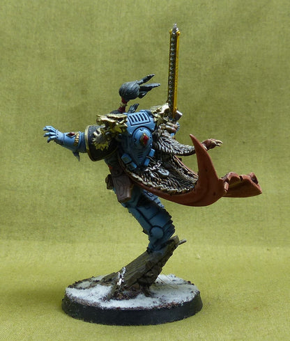 Ragnar Blackmane painted - Space Wolves - Warhammer 40K #3K3