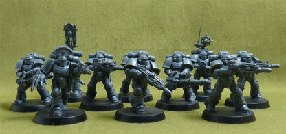 MKII Veteran Squad with Disintegrator Weapons - Adepta Astartes - Warhammer HH #2DU