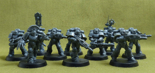 MKII Veteran Squad with Disintegrator Weapons - Adepta Astartes - Warhammer HH #2DU