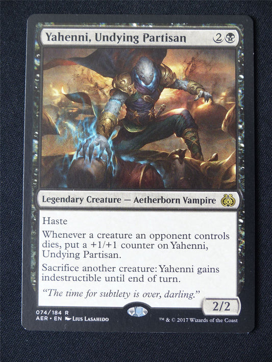 Yahenni Undying Partisan - AER - Mtg Card #4JB