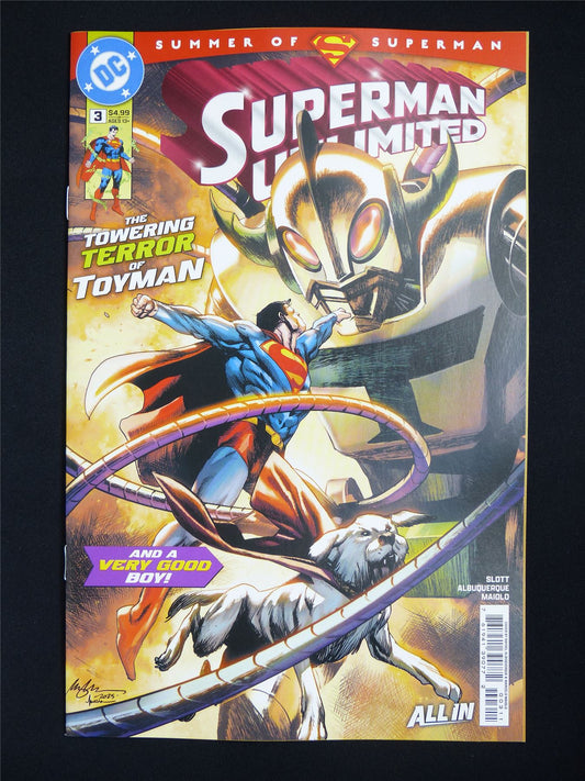 SUPERMAN Unlimited #3 - Sep 2025 DC Comic #29F