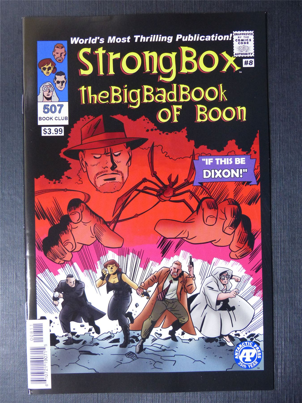 STRONGBOX: The Big Bad Book of Boon #507 - August 2020 - Antarctic Press Comics #3XD