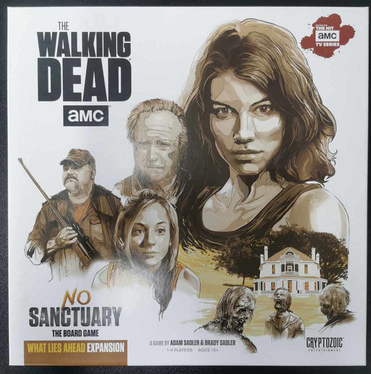 AMC's The Walking Dead: No Sanctuary - What Lies Ahead Expansion Board Game #9HX