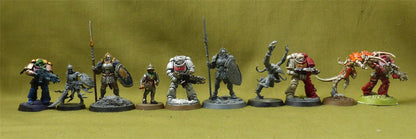 Mix of Miniatures - Space Marines Sigmar Tyranids Undead - Warhammer #CH
