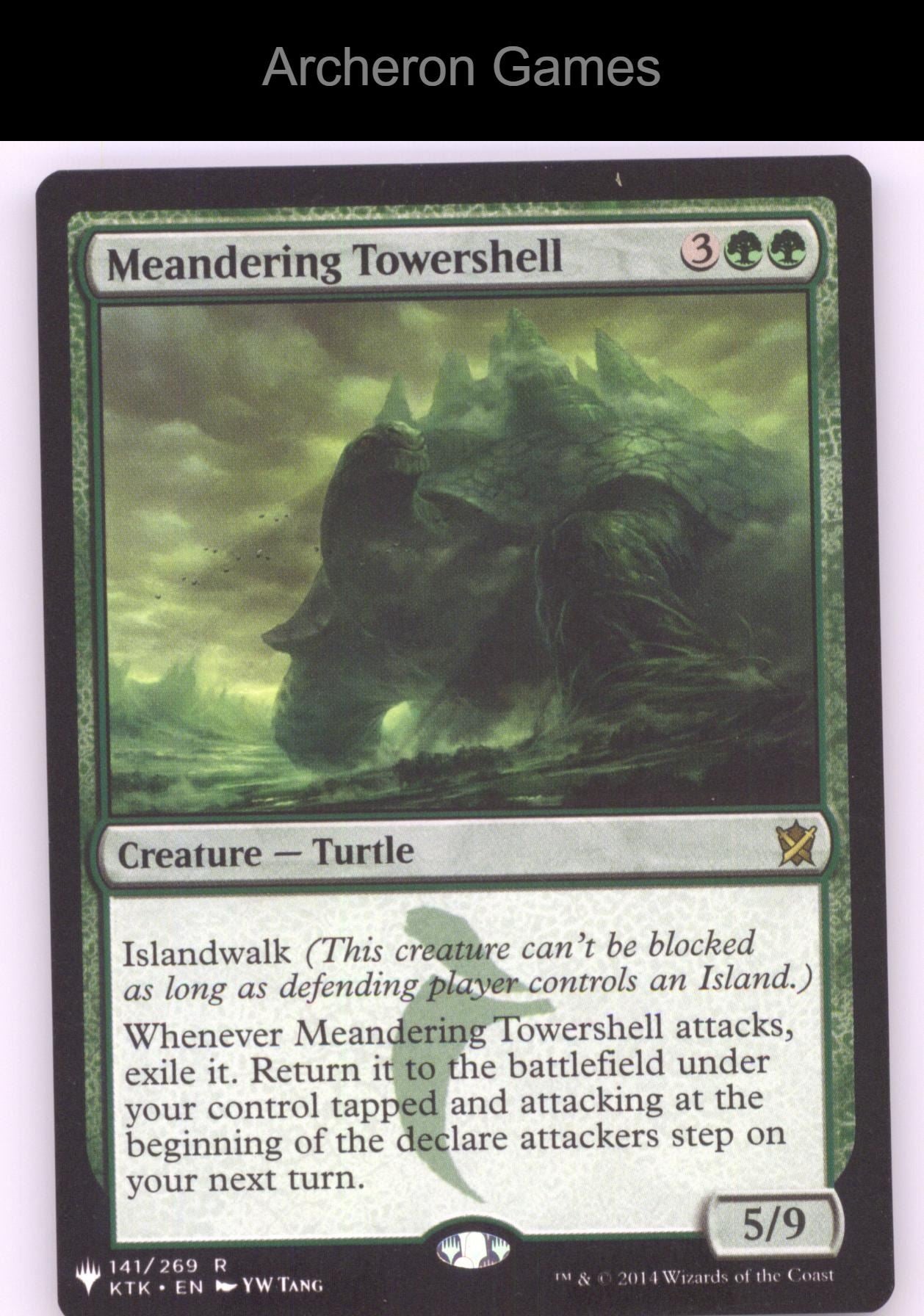 Meandering Towershell 141 R MTG Card Khans of Tarkir