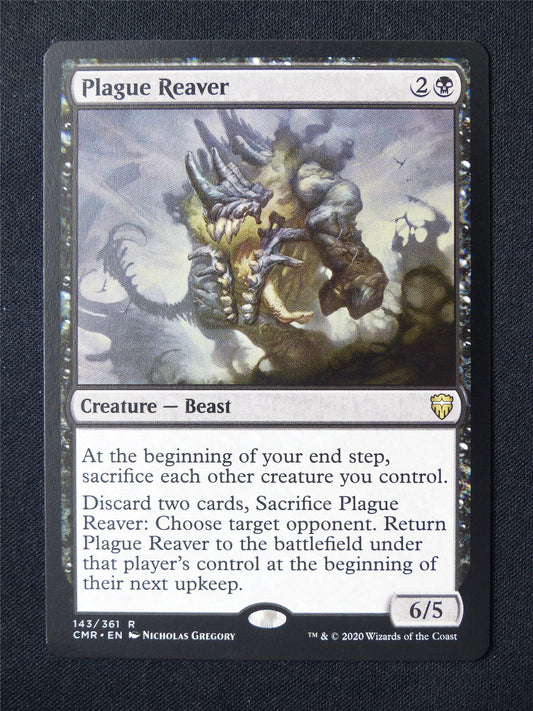 Plague Reaver - CMR - Mtg Card #5FO