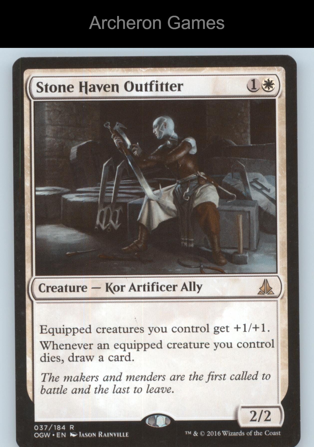 Stone Haven Outfitter 37 R MTG Card Oath of the Gatewatch