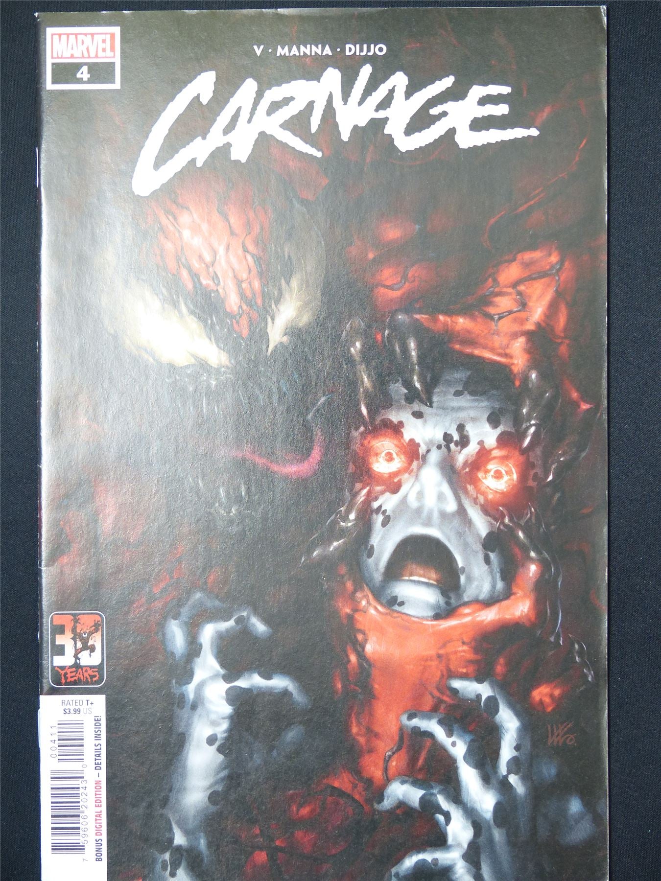 CARNAGE #4 - B&B Marvel Comic #7OB