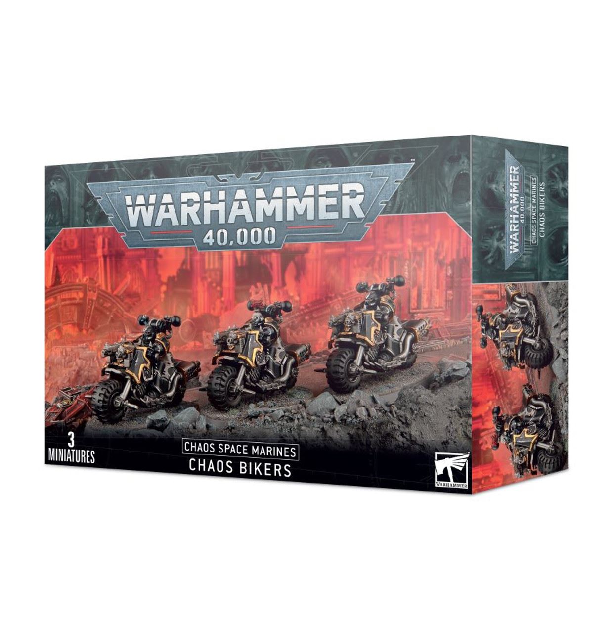 Chaos Bikers - Chaos Space Marines - 40K #223