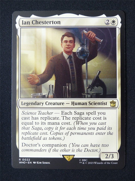 Ian Chesterton - WHO - Mtg Card #9AR