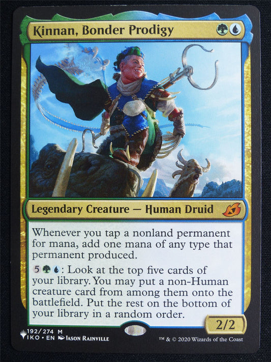 Kinnan Bonder Prodigy - IKO - Mtg Card #4L1