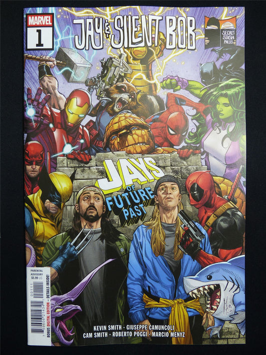 JAY & Silent Bob #1 Cvr A - Aug 2026 Marvel Comic #19B