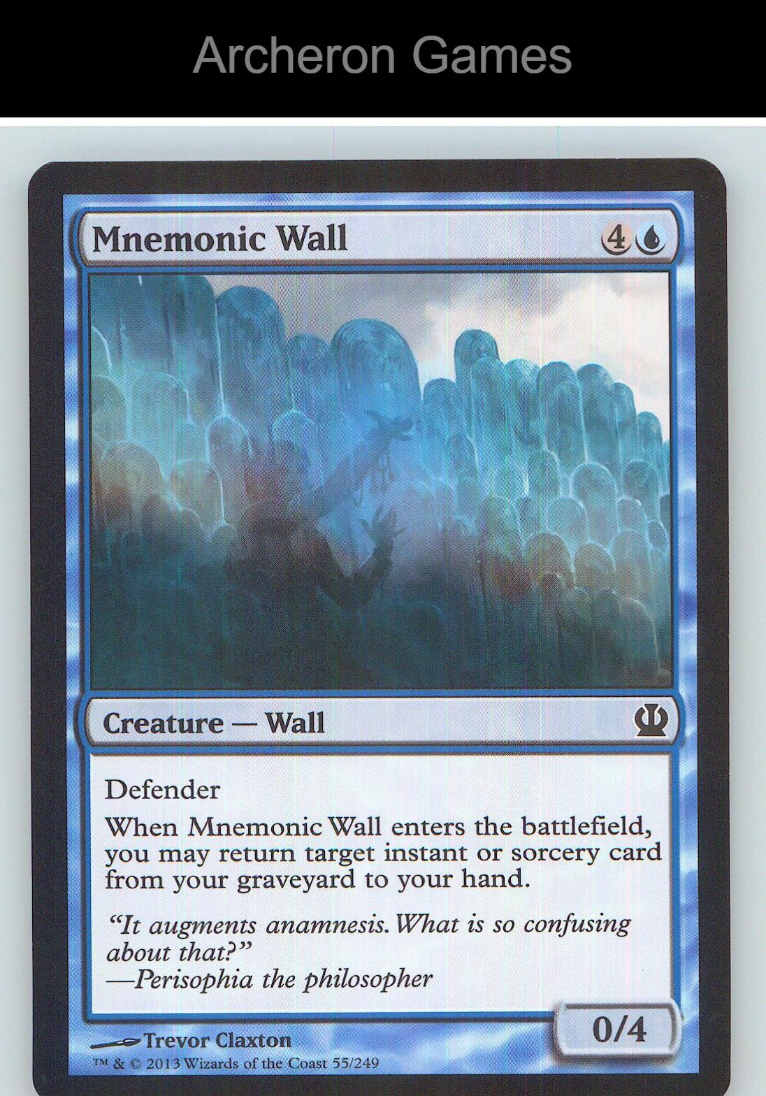 Mnemonic Wall THS 55 C MTG Card NM/EX+