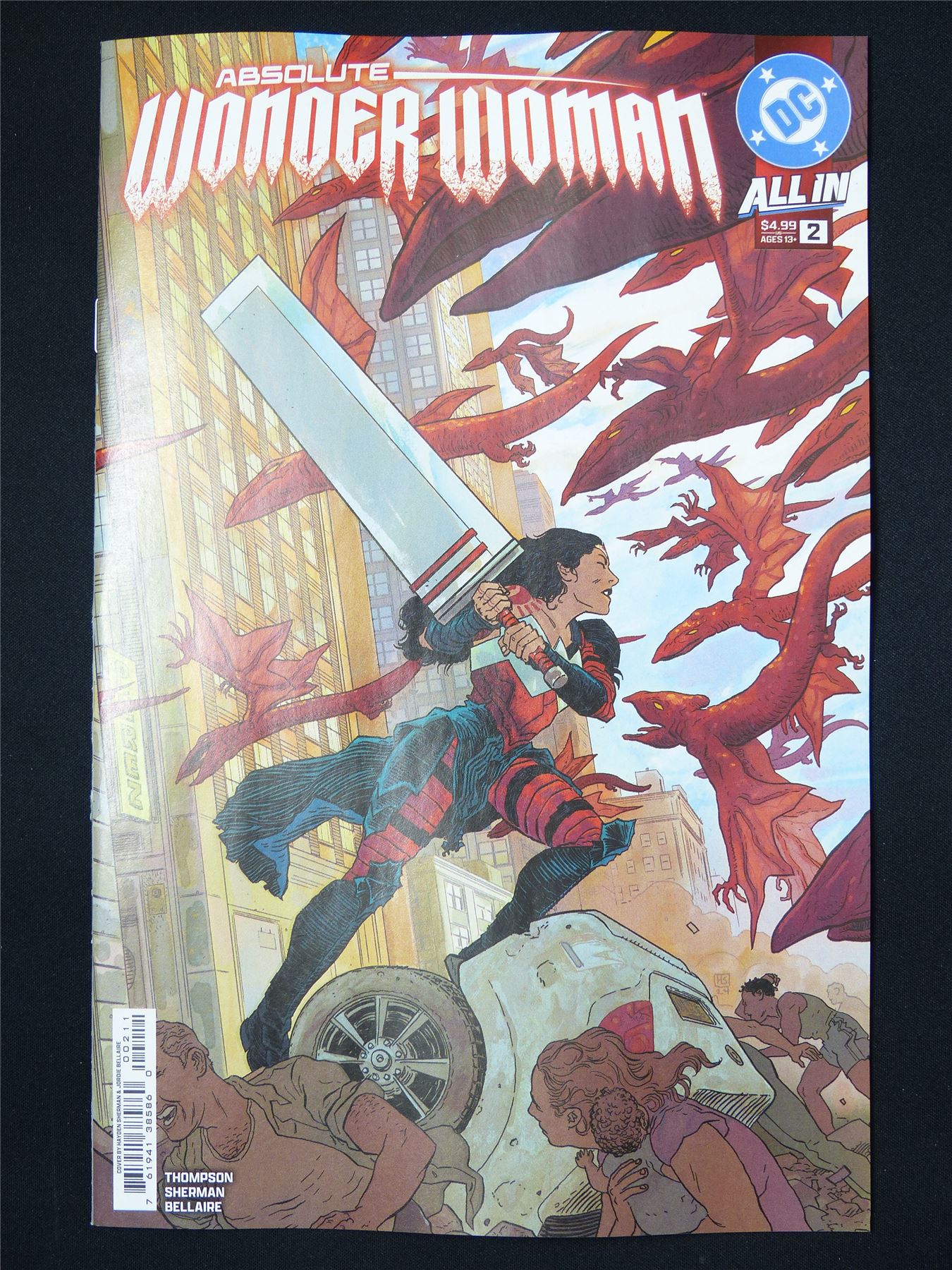 Absolute WONDER Woman #2 All-In - B&B Jan 2025 DC Comic #4M9