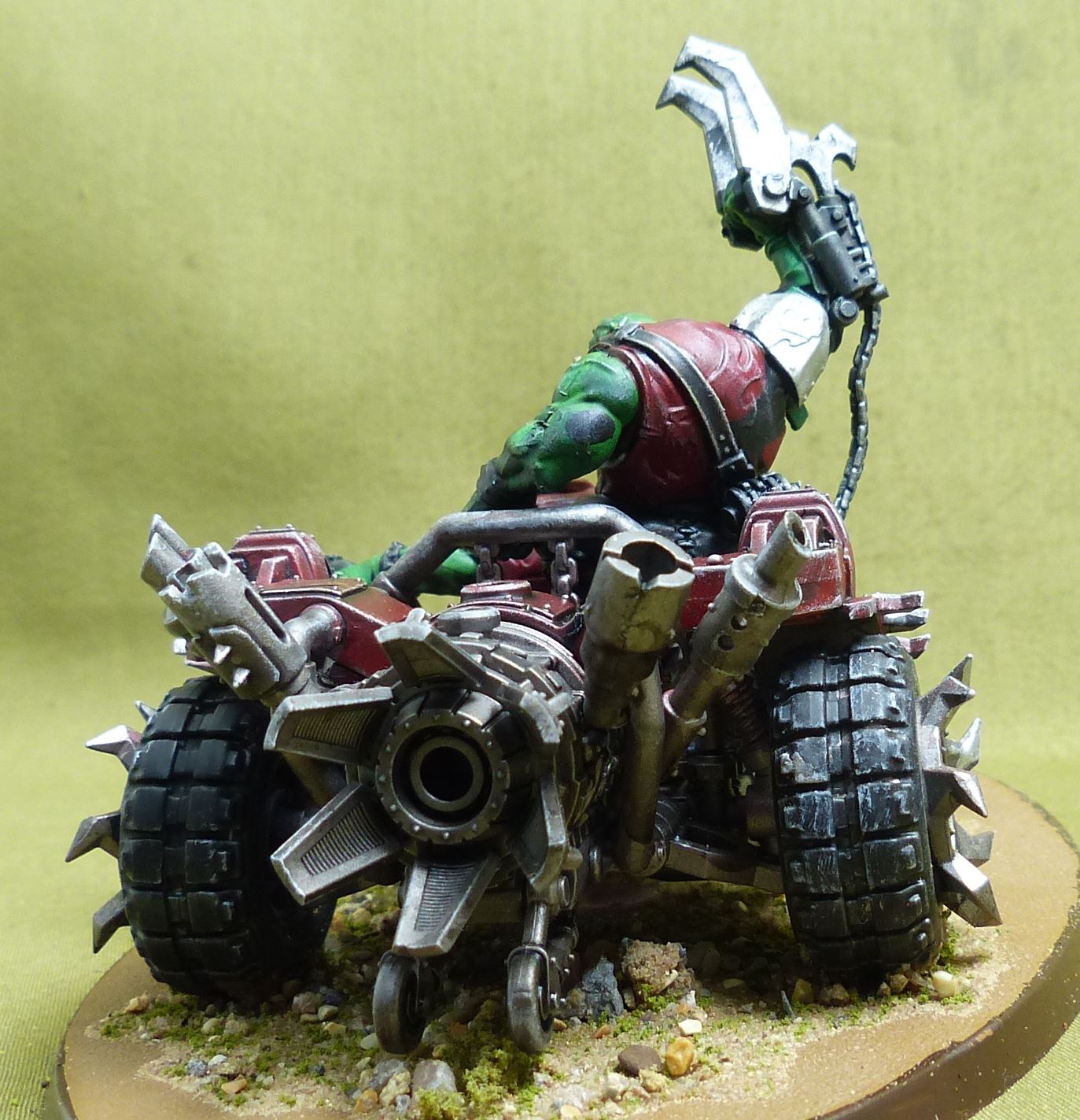 Deffkilla Wartrike painted - Orks - Warhammer 40K #2Q4