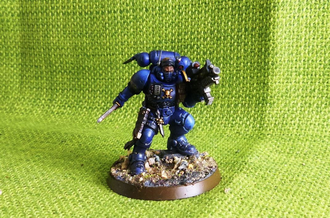 Primaris Lieutenant in Phobos Armour - Painted - Space Marines - Warhammer AoS 40k #HL