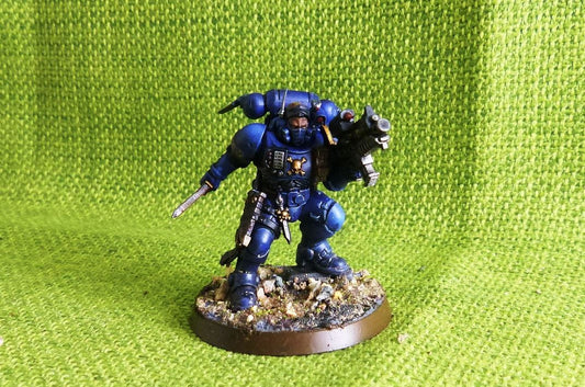 Primaris Lieutenant in Phobos Armour - Painted - Space Marines - Warhammer AoS 40k #HL