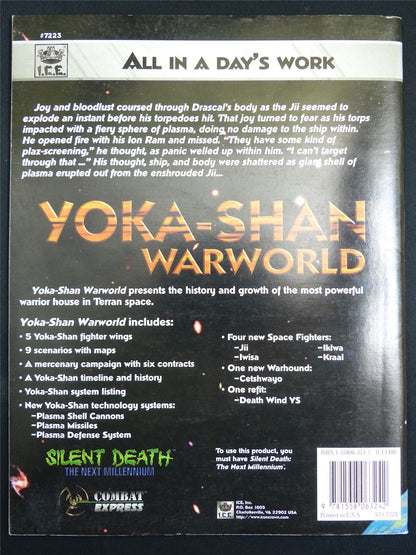 Silent Death: Yoka-Shan Warworld Miniatures Sourcebook - I.C.E. Booklet #2R6