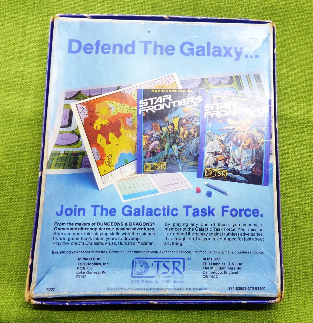 TSR - Star Frontiers Science Fiction Roleplaying Game #6Z