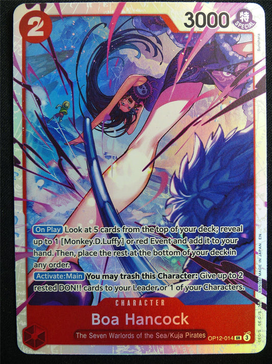 Boa Hancock OP12-014 SR Foil - One Piece Card #4WT