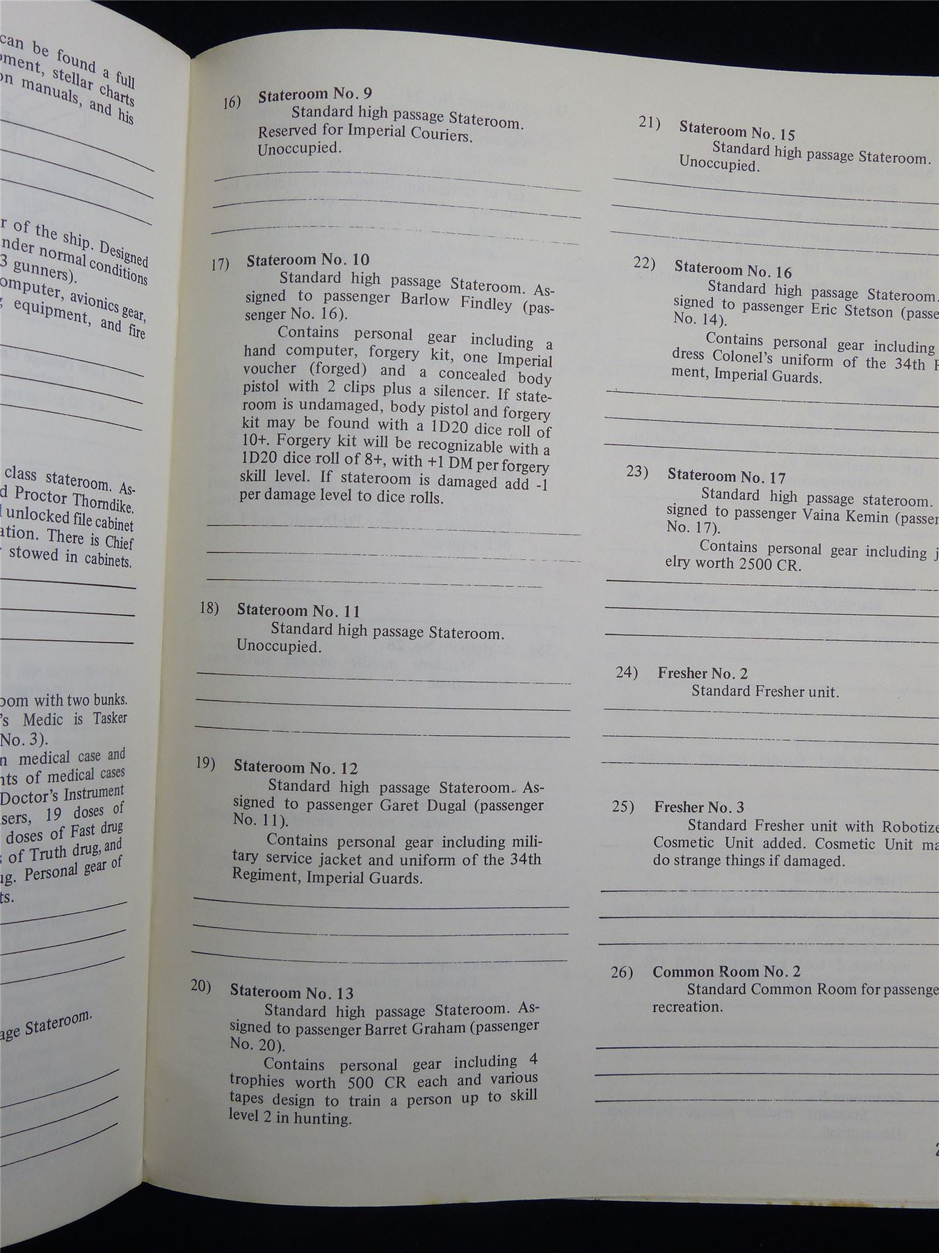Traveller: Darthanon Queen Adventure - Judge Guild Roleplaying Booklet #2SH