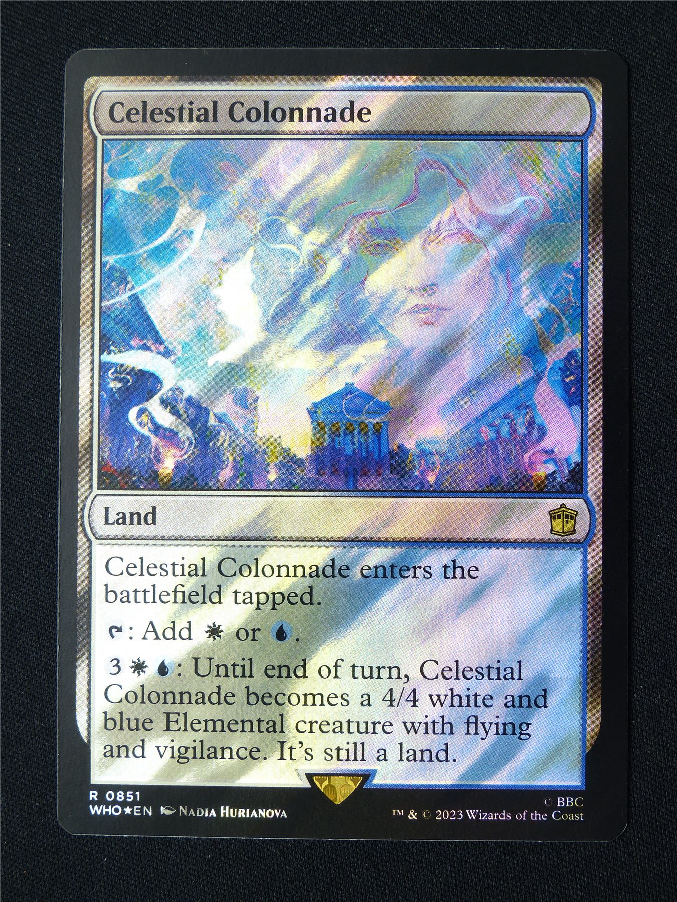 Celestial Colonnade Surge Foil - WHO - Mtg Card #9BD