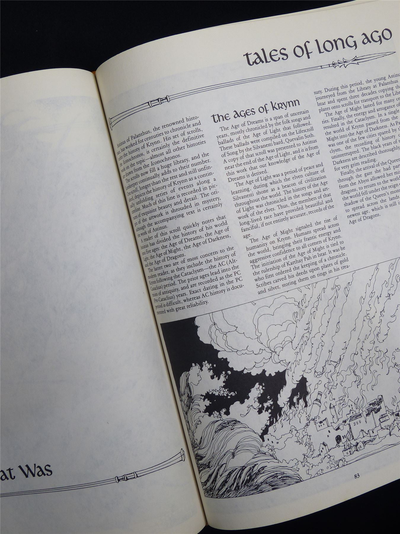 Official AD&D: Dragon Lance Adventures - Roleplay Hardback #1GK