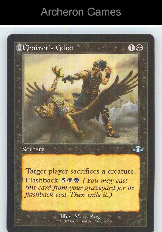 Chainer's Edict (Retro Frame) DMR 300 UC MTG Card NM/EX+