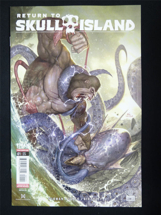 RETURN to Skull Island #1 - Jul 2025 Titan Comic #1X8