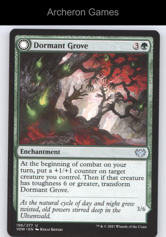 Dormant Grove 198 UC MTG Card Innistrad: Crimson Vow