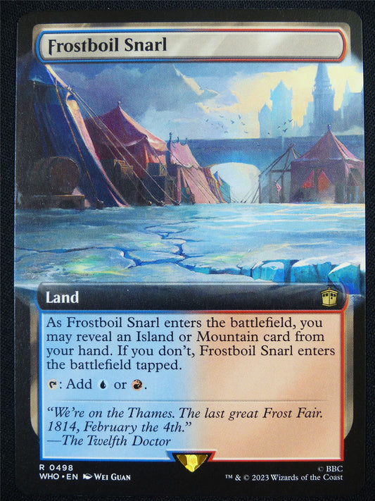 Frostboil Snarl Extended Art - WHO - Mtg Card #BE