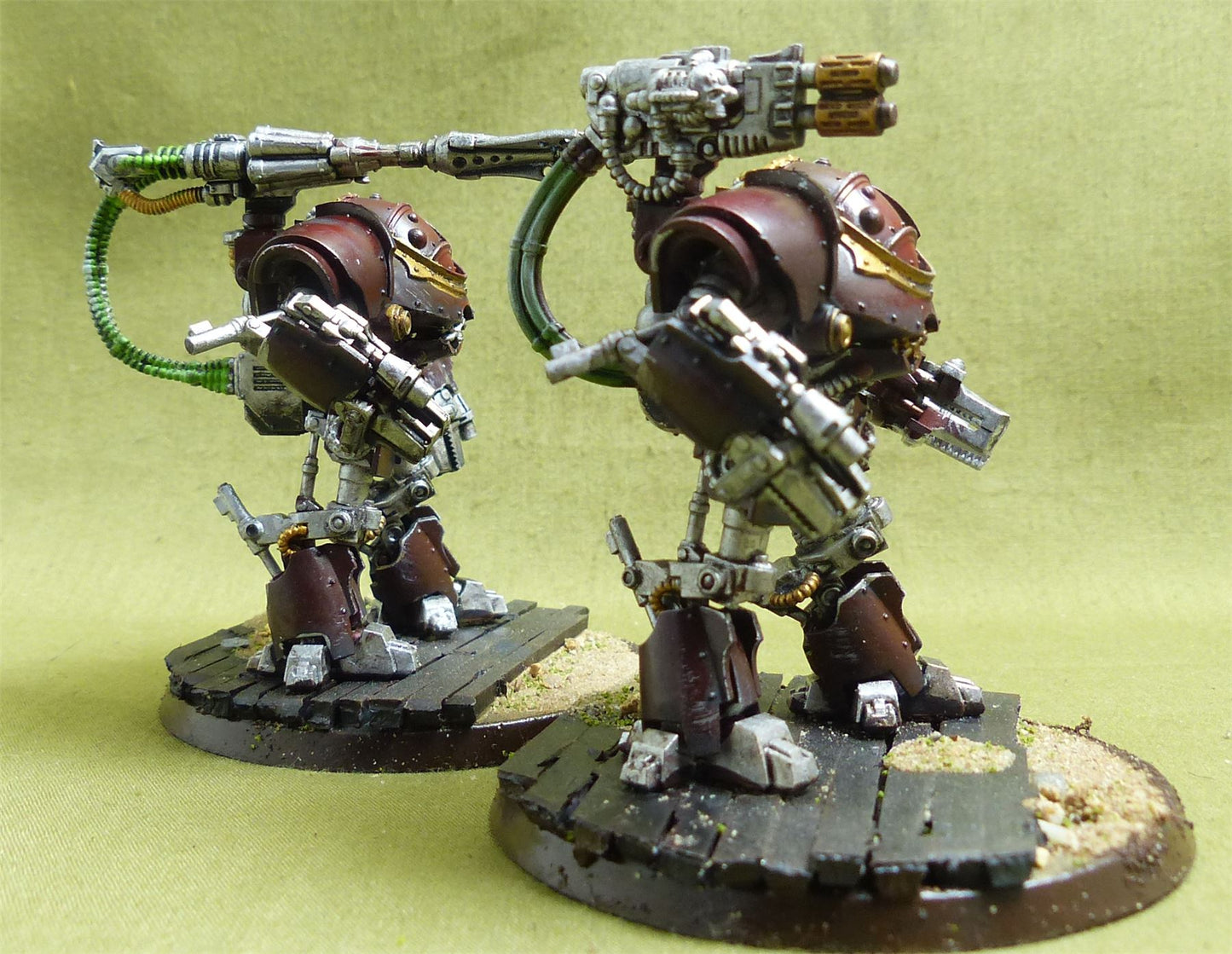 Castellax Battle-automata Maniple painted - Mechanicum - Warhammer Horus Heresy #2PN