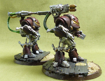 Castellax Battle-automata Maniple painted - Mechanicum - Warhammer Horus Heresy #2PN