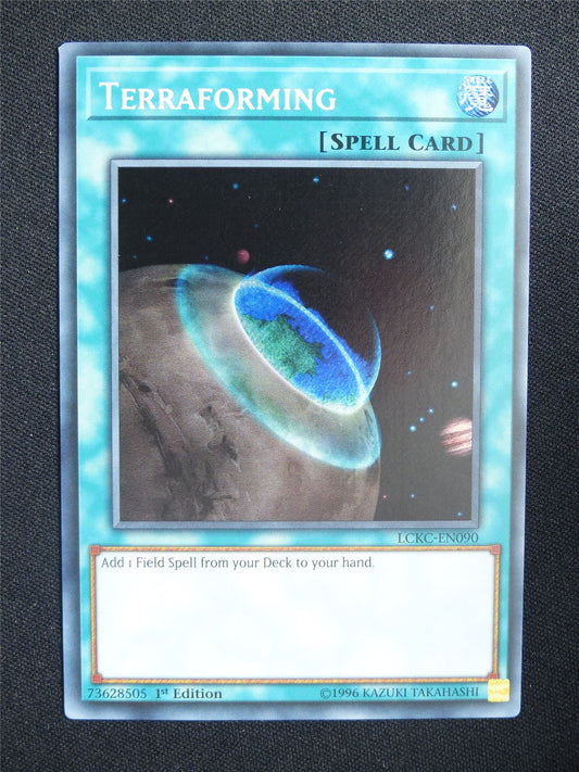 Terraforming LCKC Secret Rare - 1st ed Yugioh Card #18O
