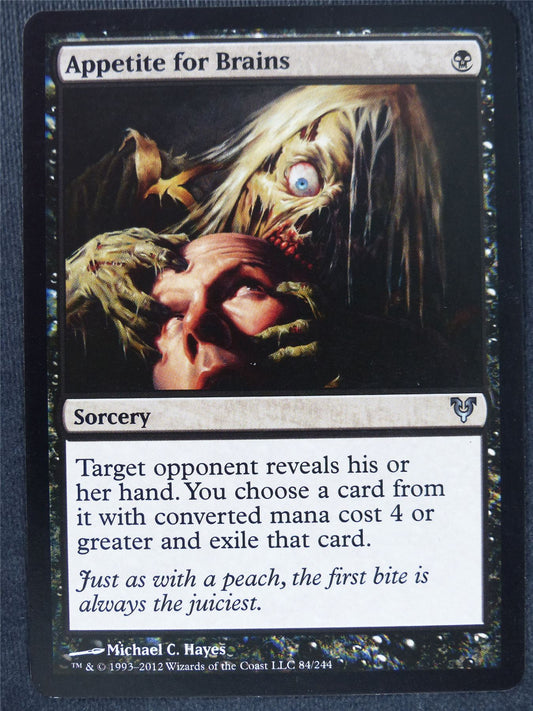 Appetite for Brains - Mtg Magic Cards #DY