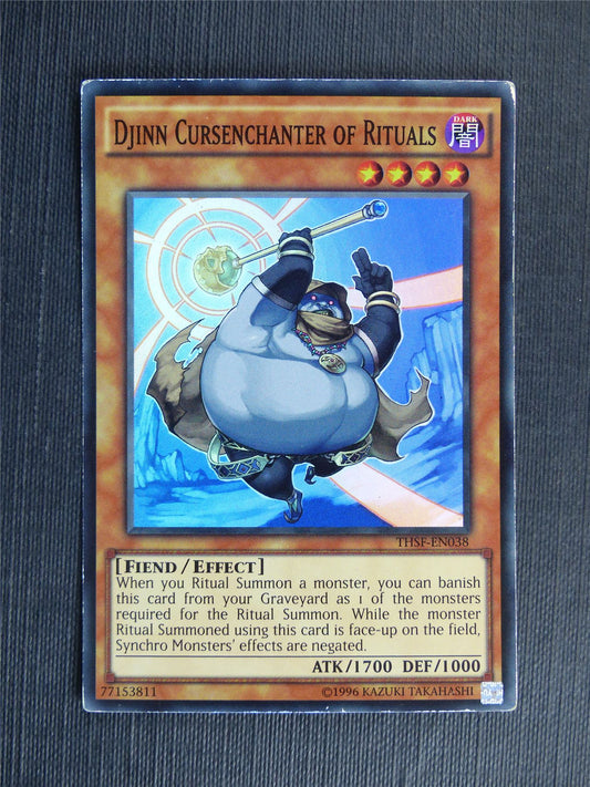 Djinn Cursenchanter Rituals THSF Super Rare played - Yugioh Cards #11P