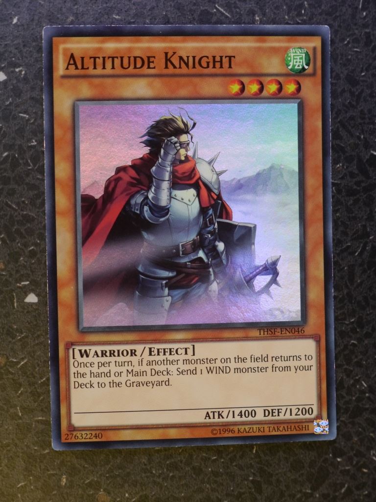 Yugioh Cards: ALTITUDE KNIGHT THSF SUPER RARE # 3H4