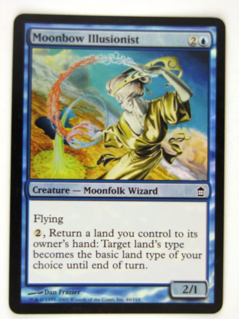 Mtg FOIL - MOONBOW ILLUSIONIST - played