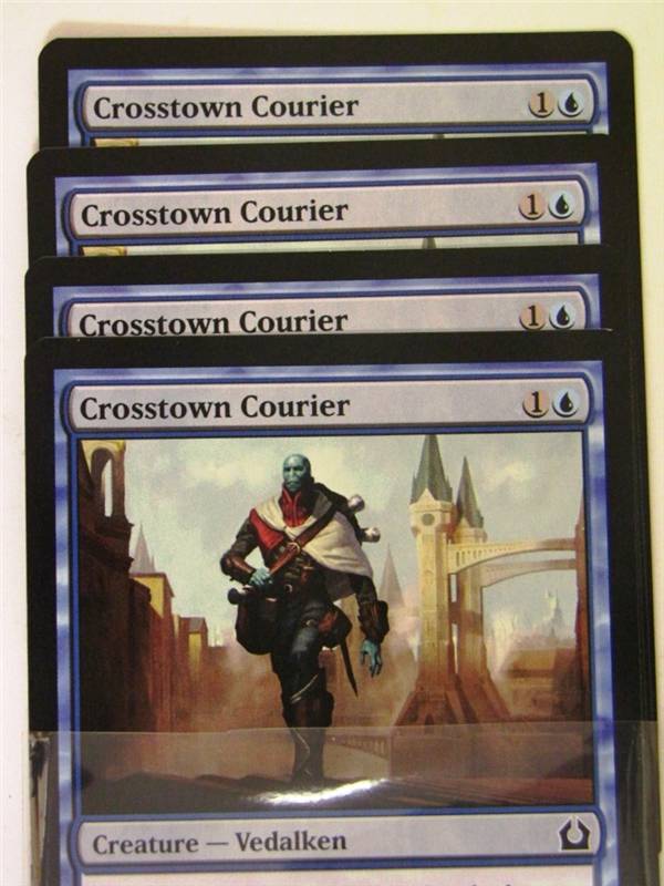 Mtg Magic the Gathering - 4x CROSSTOWN COURIER