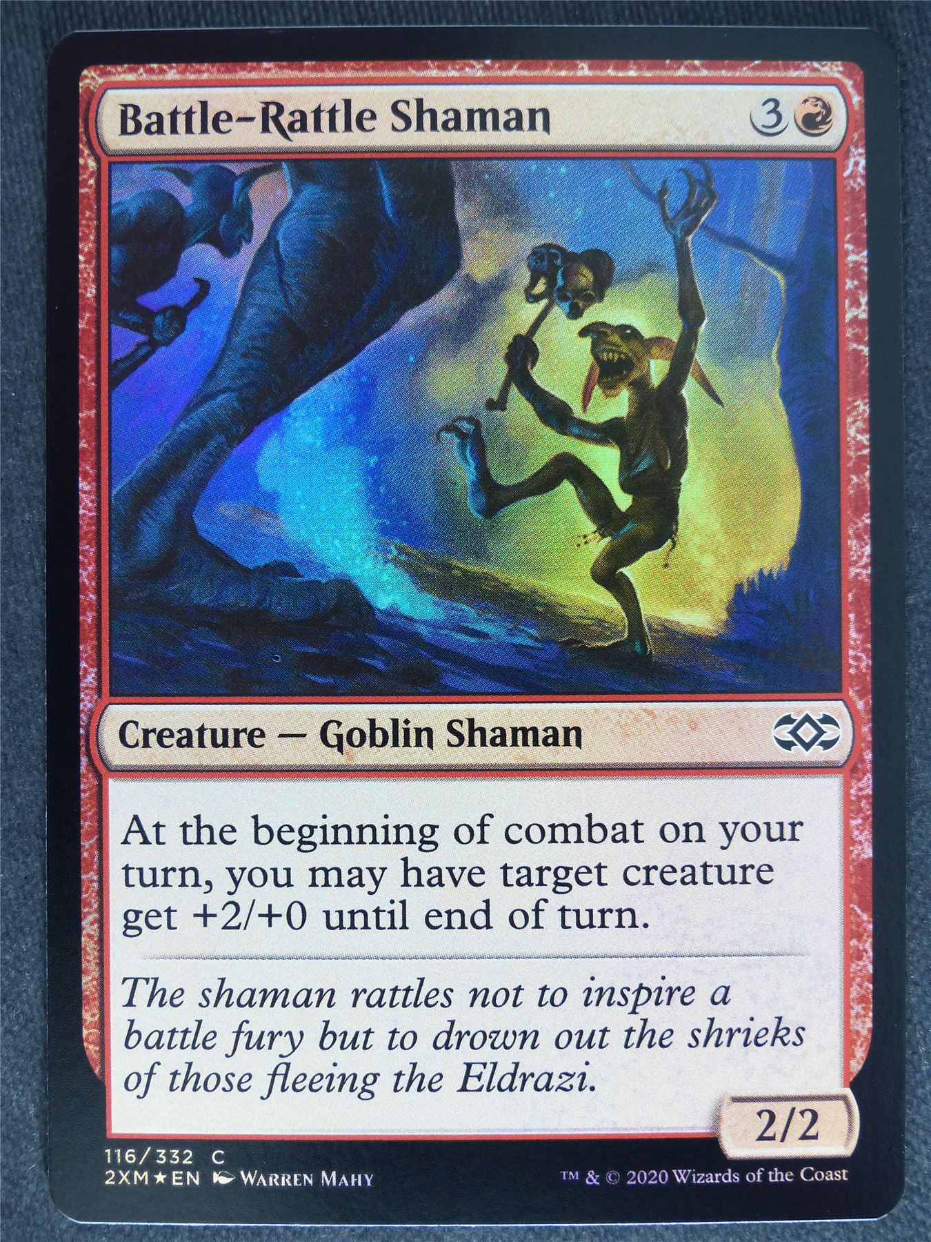 Battle-Rattle Shaman Foil - Double Masters - Mtg Magic Cards #33