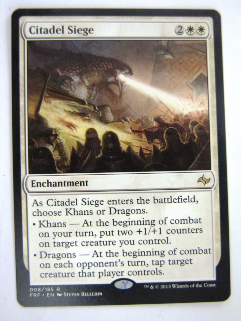 MTG Magic Cards: CITADEL SIEGE # 4E55