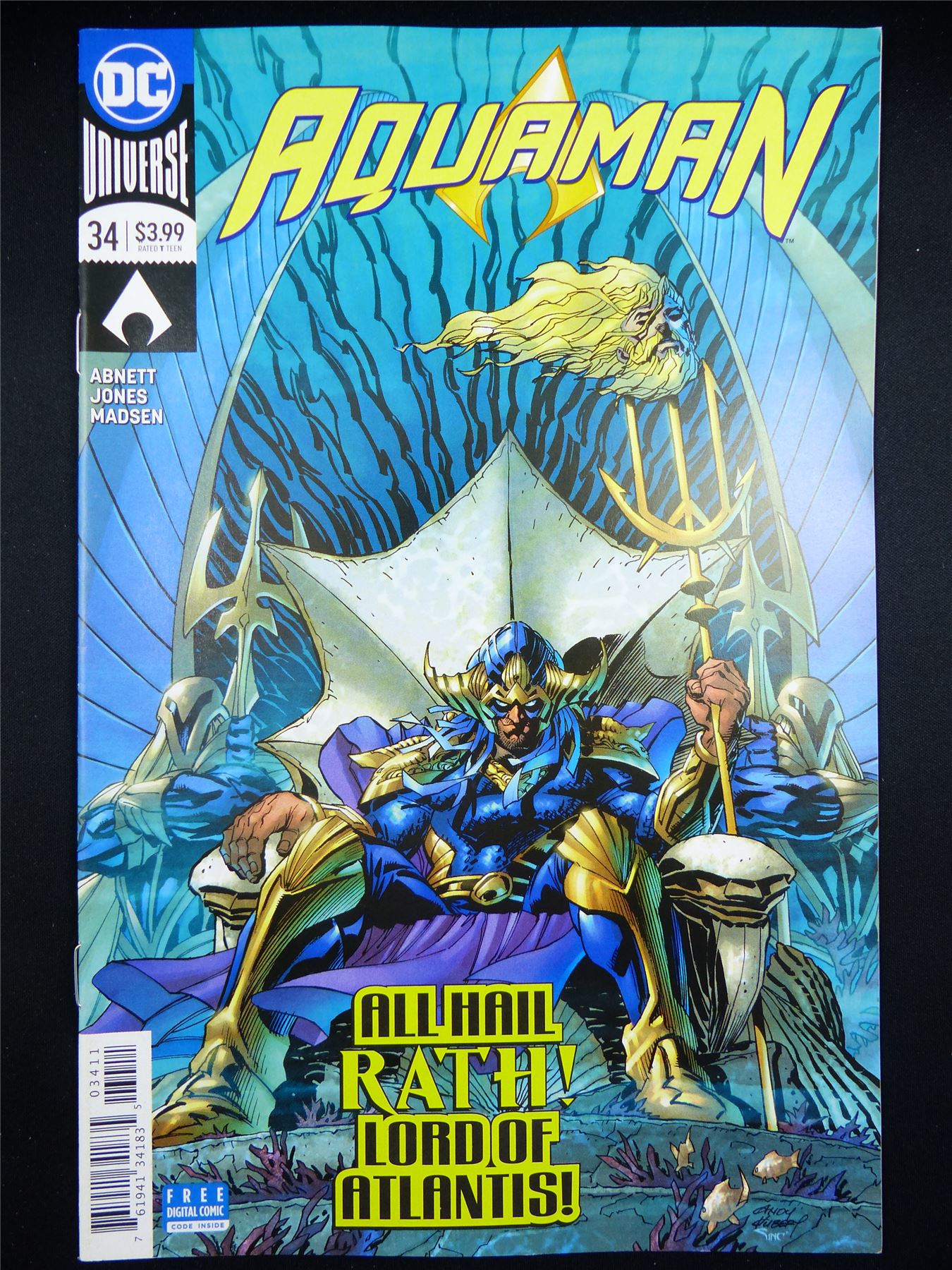 AQUAMAN #34 - DC Comics #IT