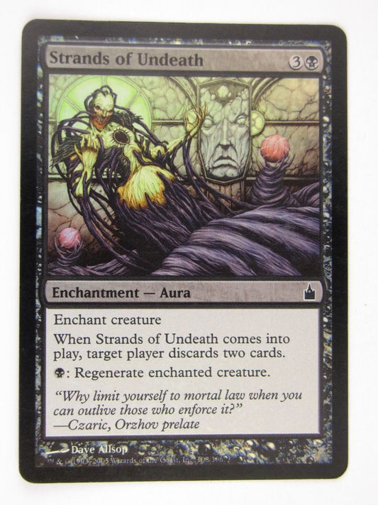 Mtg FOIL - STRANDS OF UNDEATH - played
