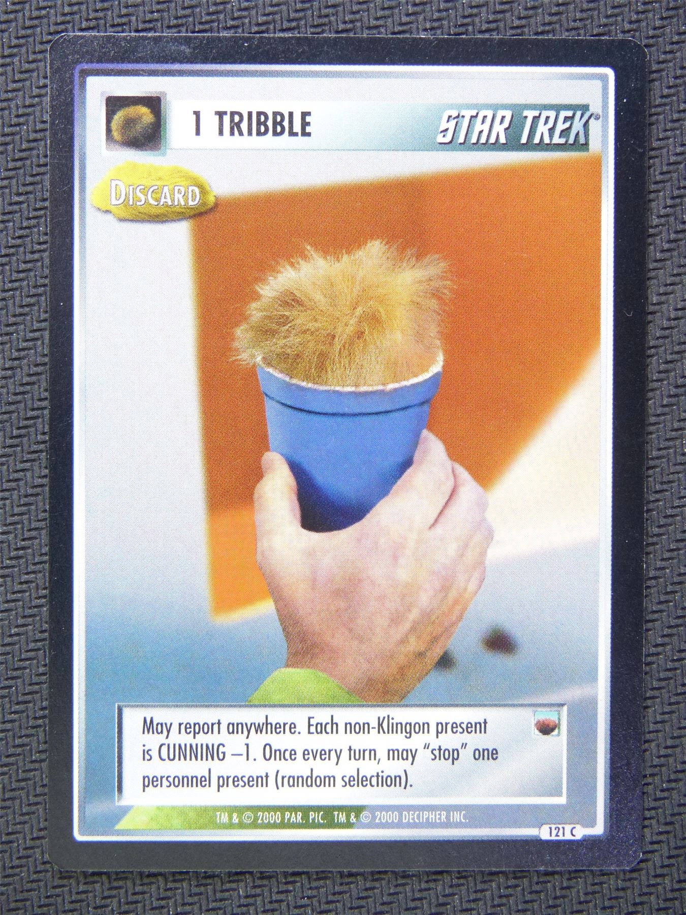 One Tribble Discard - Star Trek CCG #5BD