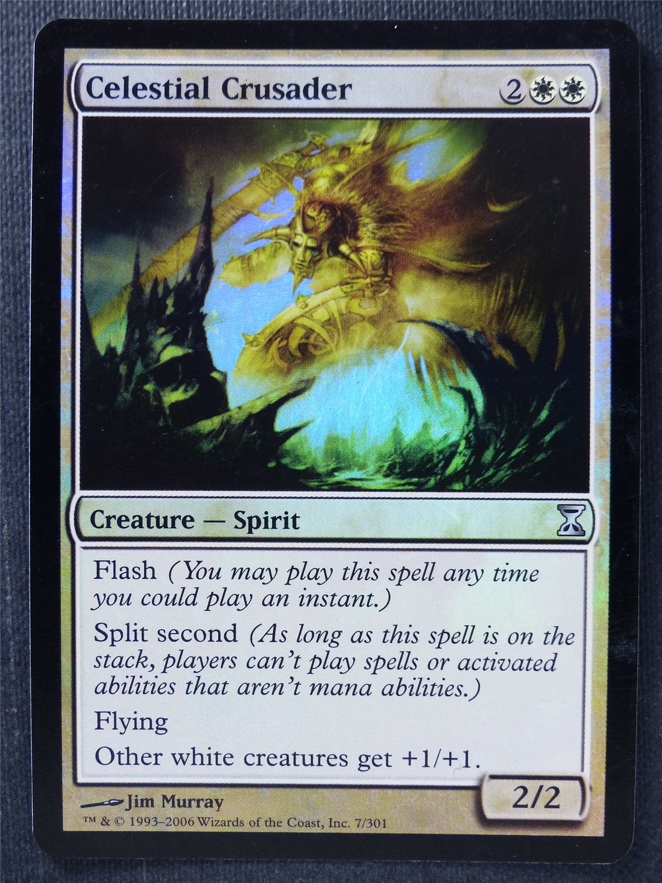 Celestial Crusader Foil - Mtg Magic Card #SR