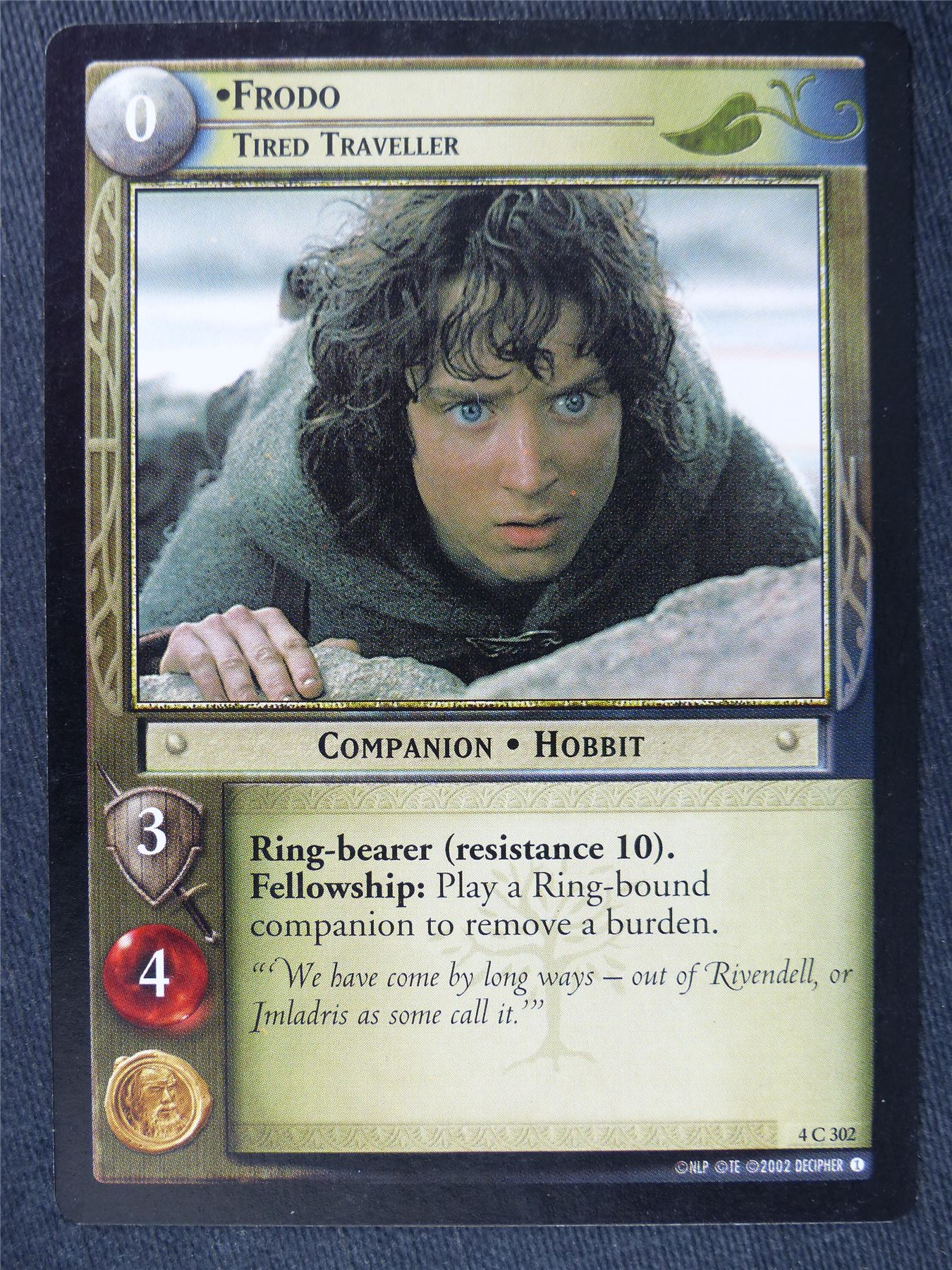 Frodo 4 C 302 - LotR Cards #NN