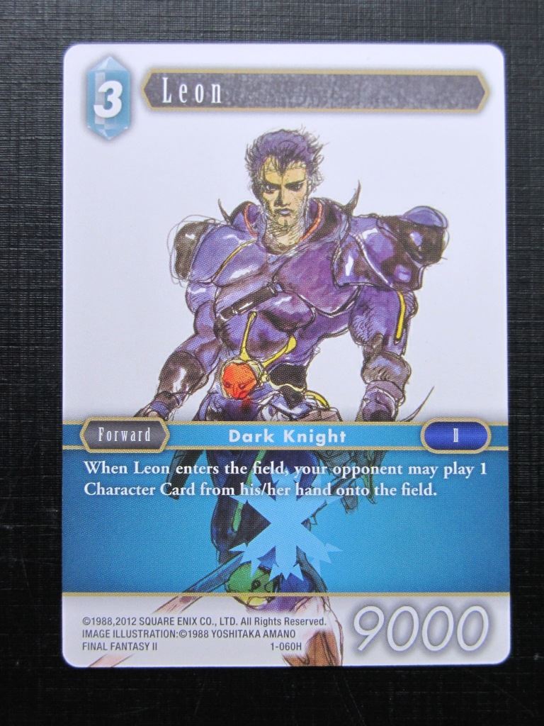 Final Fantasy Cards: LEON 1-060H # 24A75